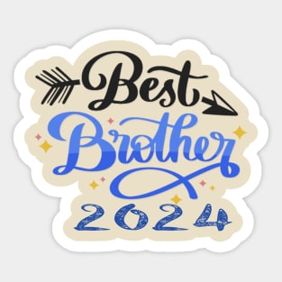 best brother 2024 Sticker